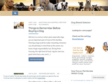 Tablet Screenshot of dog-gonnit.com